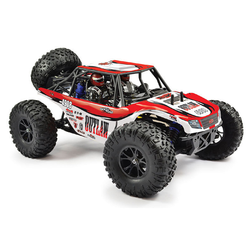 Red and White RTR RC Outlaw Car